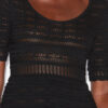 Abril Short Openwork Knit Dress Abril Short Openwork Knit Dress