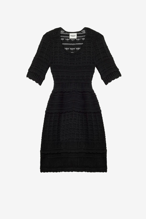 Abril Short Openwork Knit Dress Abril Short Openwork Knit Dress
