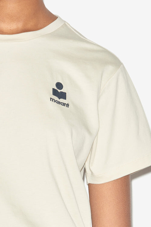 Aby Cotton T-Shirt with Logo Aby Cotton T-Shirt with Logo