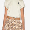 Aby Cotton T-Shirt with Logo Aby Cotton T-Shirt with Logo