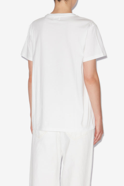 Aby Short-Sleeve Cotton T-Shirt with Logo Aby Short-Sleeve Cotton T-Shirt with Logo
