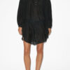 Adeliani Short Cotton Dress with Long Sleeves Adeliani Short Cotton Dress with Long Sleeves
