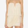 Adelita Draped Jersey Bustier Dress Adelita Draped Jersey Bustier Dress