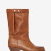 Ademe Biker Style Leather Boots Ademe Biker Style Leather Boots