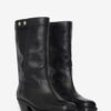 Ademe Biker Style Leather Boots Ademe Biker Style Leather Boots