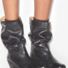Ademe Biker Style Leather Boots Ademe Biker Style Leather Boots