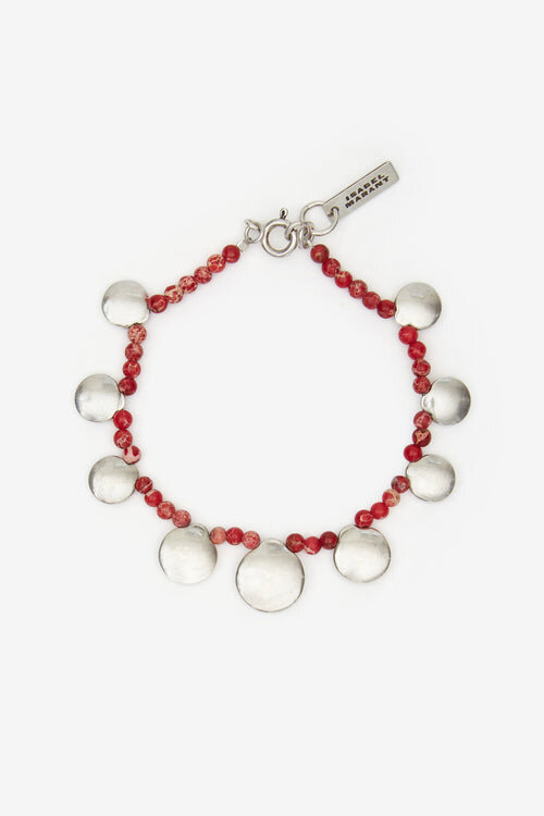 Adriel Natural Stone and Brass Bracelet Adriel Natural Stone and Brass Bracelet