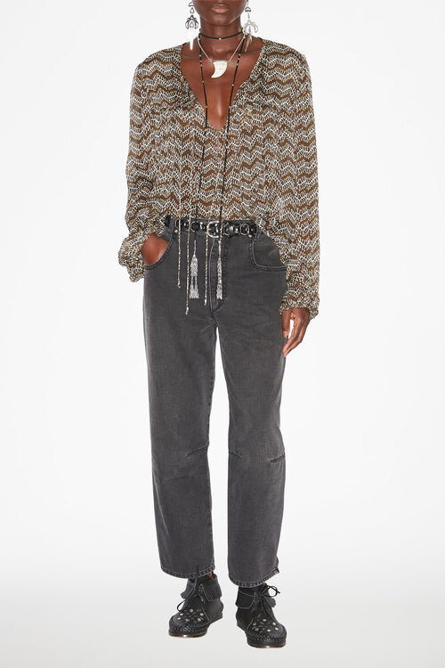 Advika Printed Muslin Top Advika Printed Muslin Top