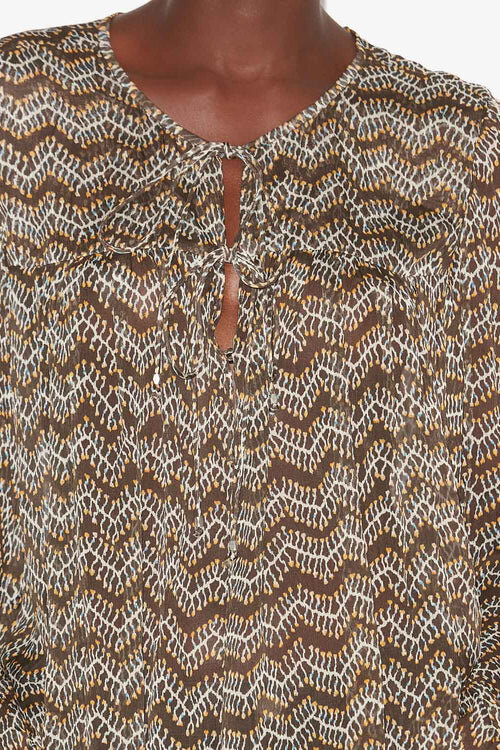 Advika Printed Muslin Top Advika Printed Muslin Top