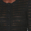 Ajaline Short Openwork Knit Cardigan Ajaline Short Openwork Knit Cardigan