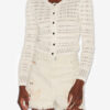 Ajaline Short Openwork Knit Cardigan Ajaline Short Openwork Knit Cardigan