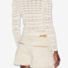 Ajaline Short Openwork Knit Cardigan Ajaline Short Openwork Knit Cardigan