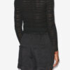 Ajaline Short Openwork Knit Cardigan Ajaline Short Openwork Knit Cardigan
