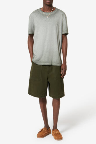 Akyle Japanese Cotton Carpenter Bermudas