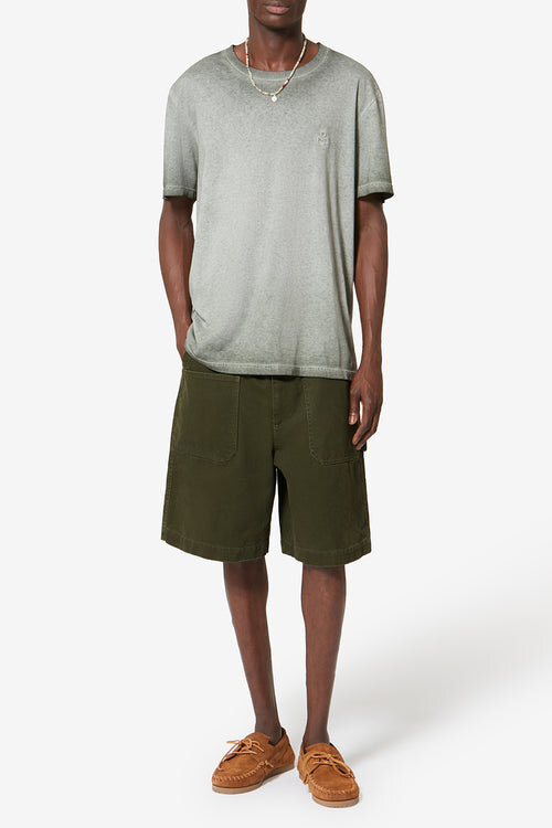 Akyle Japanese Cotton Carpenter Bermudas Akyle Japanese Cotton Carpenter Bermudas