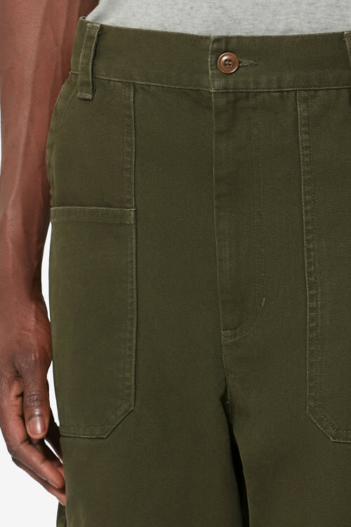 Akyle Japanese Cotton Carpenter Bermudas Akyle Japanese Cotton Carpenter Bermudas