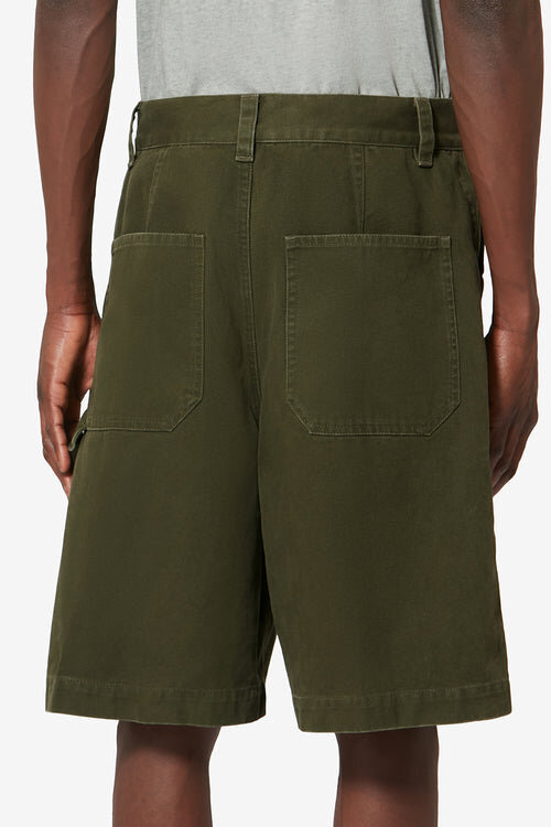 Akyle Japanese Cotton Carpenter Bermudas Akyle Japanese Cotton Carpenter Bermudas