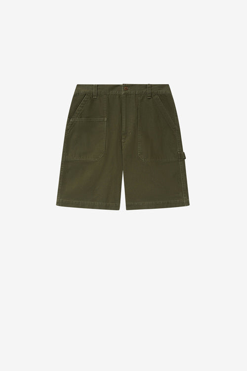 Akyle Japanese Cotton Carpenter Bermudas Akyle Japanese Cotton Carpenter Bermudas