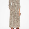 Albini Gathered Silk Blend Midi Dress Albini Gathered Silk Blend Midi Dress