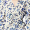 Albini Long Printed Stretch Silk Dress Albini Long Printed Stretch Silk Dress