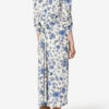 Albini Long Printed Stretch Silk Dress Albini Long Printed Stretch Silk Dress