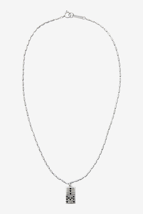 Alby Domino Pendant Chain Necklace Alby Domino Pendant Chain Necklace