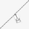 Alby Domino Pendant Chain Necklace Alby Domino Pendant Chain Necklace