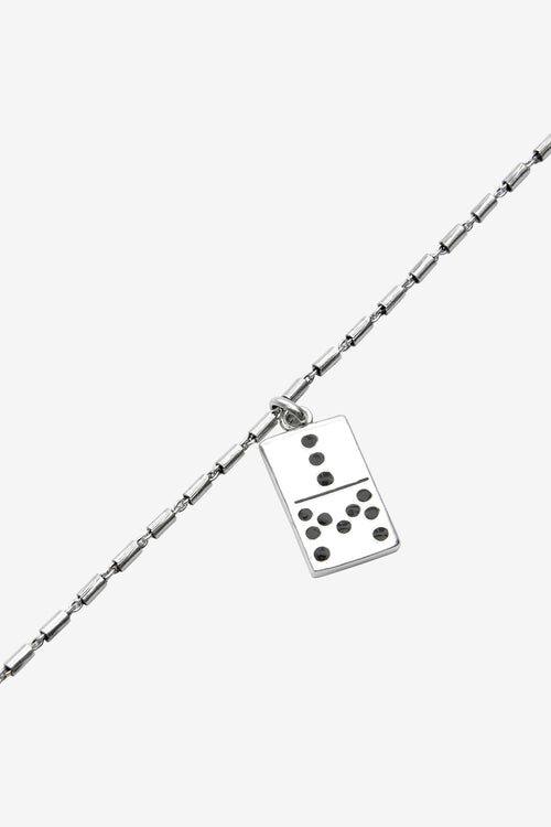 Alby Domino Pendant Chain Necklace Alby Domino Pendant Chain Necklace