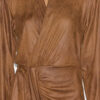Aleora Faux Suede Wrap-Over Dress Aleora Faux Suede Wrap-Over Dress
