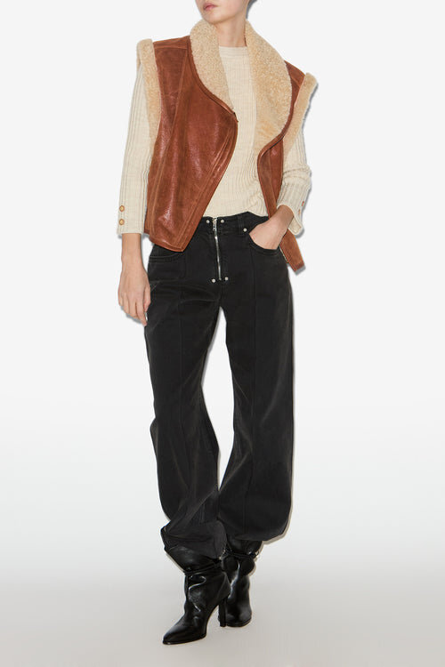Alime Shearling Vest Alime Shearling Vest