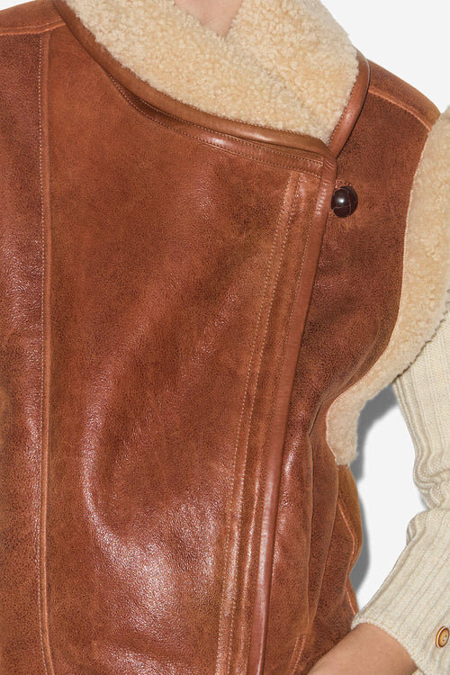 Alime Shearling Vest Alime Shearling Vest