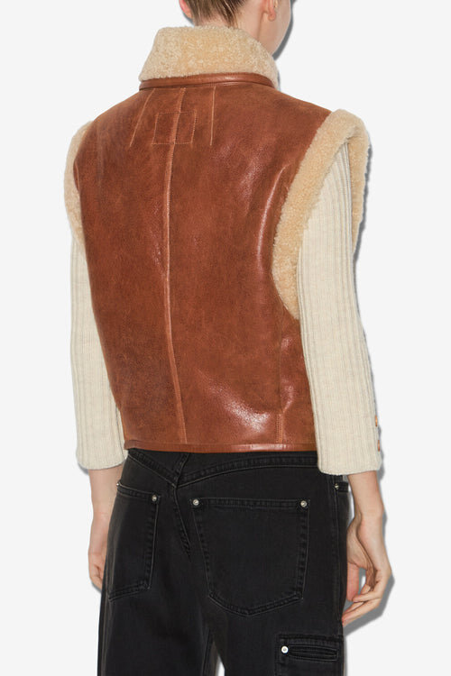 Alime Shearling Vest Alime Shearling Vest