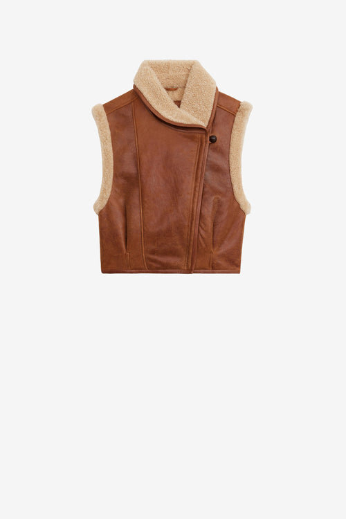 Alime Shearling Vest Alime Shearling Vest
