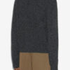 Aliocha Stand-Up Collar Plain-Colored Alpaca Knit Sweater Aliocha Stand-Up Collar Plain-Colored Alpaca Knit Sweater