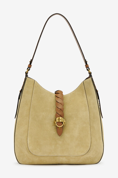 Altay Hobo Suede Calfskin Leather Bag Altay Hobo Suede Calfskin Leather Bag