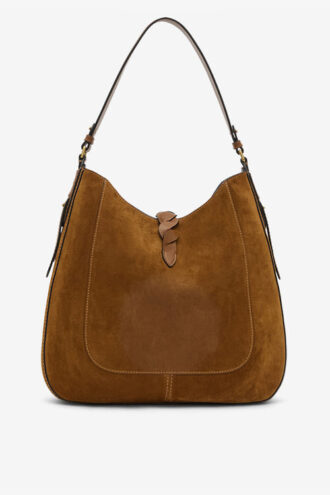 Altay Hobo Suede Calfskin Leather Bag