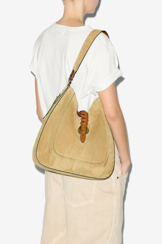 Altay Hobo Suede Calfskin Leather Bag