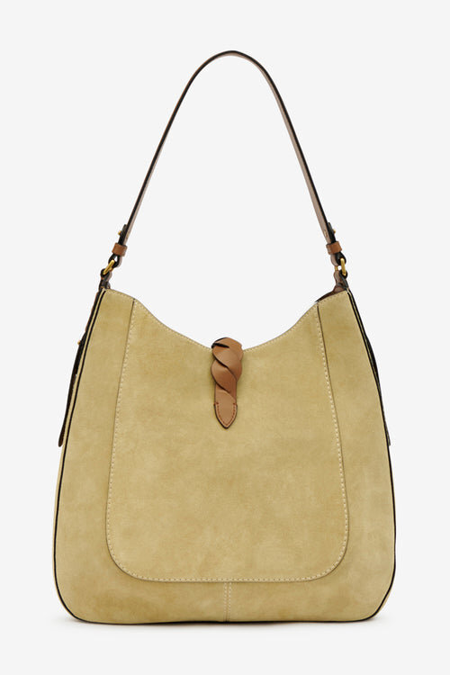 Altay Hobo Suede Calfskin Leather Bag Altay Hobo Suede Calfskin Leather Bag