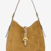 Altay Hobo Suede Calfskin Leather Handbag Altay Hobo Suede Calfskin Leather Handbag