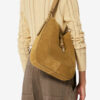 Altay Hobo Suede Calfskin Leather Handbag Altay Hobo Suede Calfskin Leather Handbag