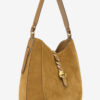 Altay Hobo Suede Calfskin Leather Handbag Altay Hobo Suede Calfskin Leather Handbag