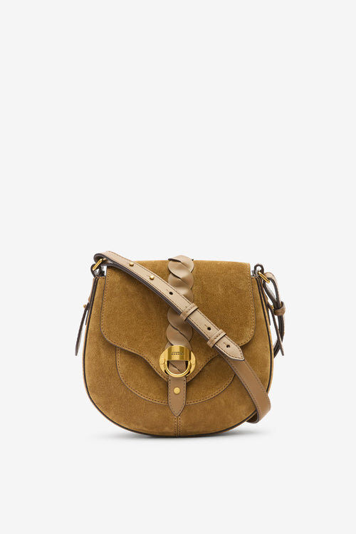 Altay Small Suede Calfskin Leather Handbag Altay Small Suede Calfskin Leather Handbag