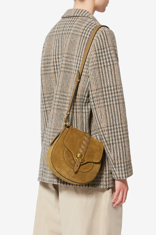 Altay Small Suede Calfskin Leather Handbag Altay Small Suede Calfskin Leather Handbag