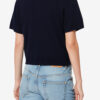 Althea Cotton and Wool Blend Knit Polo with Logo