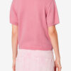 Althea Cotton and Wool Blend Knit Polo with Logo