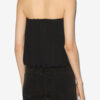 Amalia Draped Jersey Bustier Top