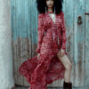 Amara Long Gathered Muslin Dress Amara Long Gathered Muslin Dress
