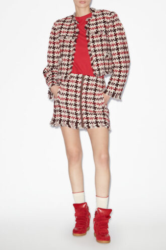 Amelio Short Tweed Jacket