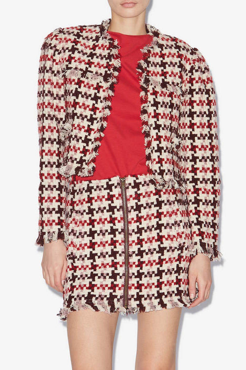 Amelio Short Tweed Jacket Amelio Short Tweed Jacket