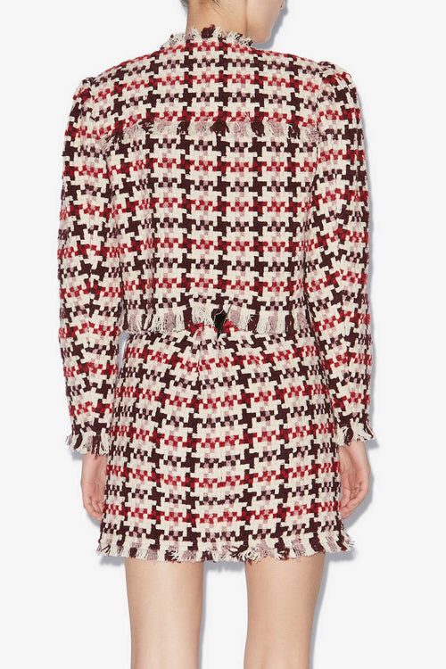 Amelio Short Tweed Jacket Amelio Short Tweed Jacket